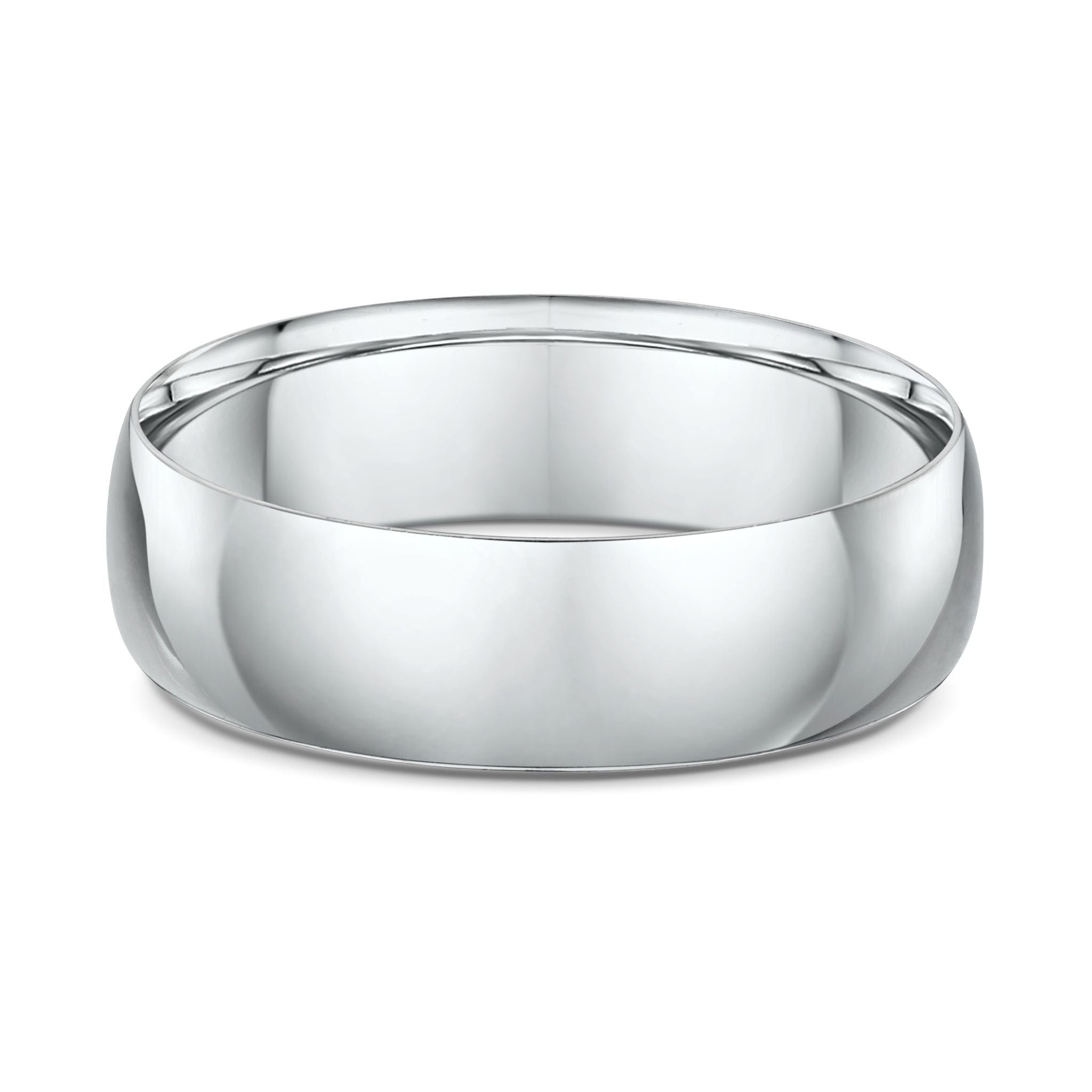 Light Dome Wedding Band